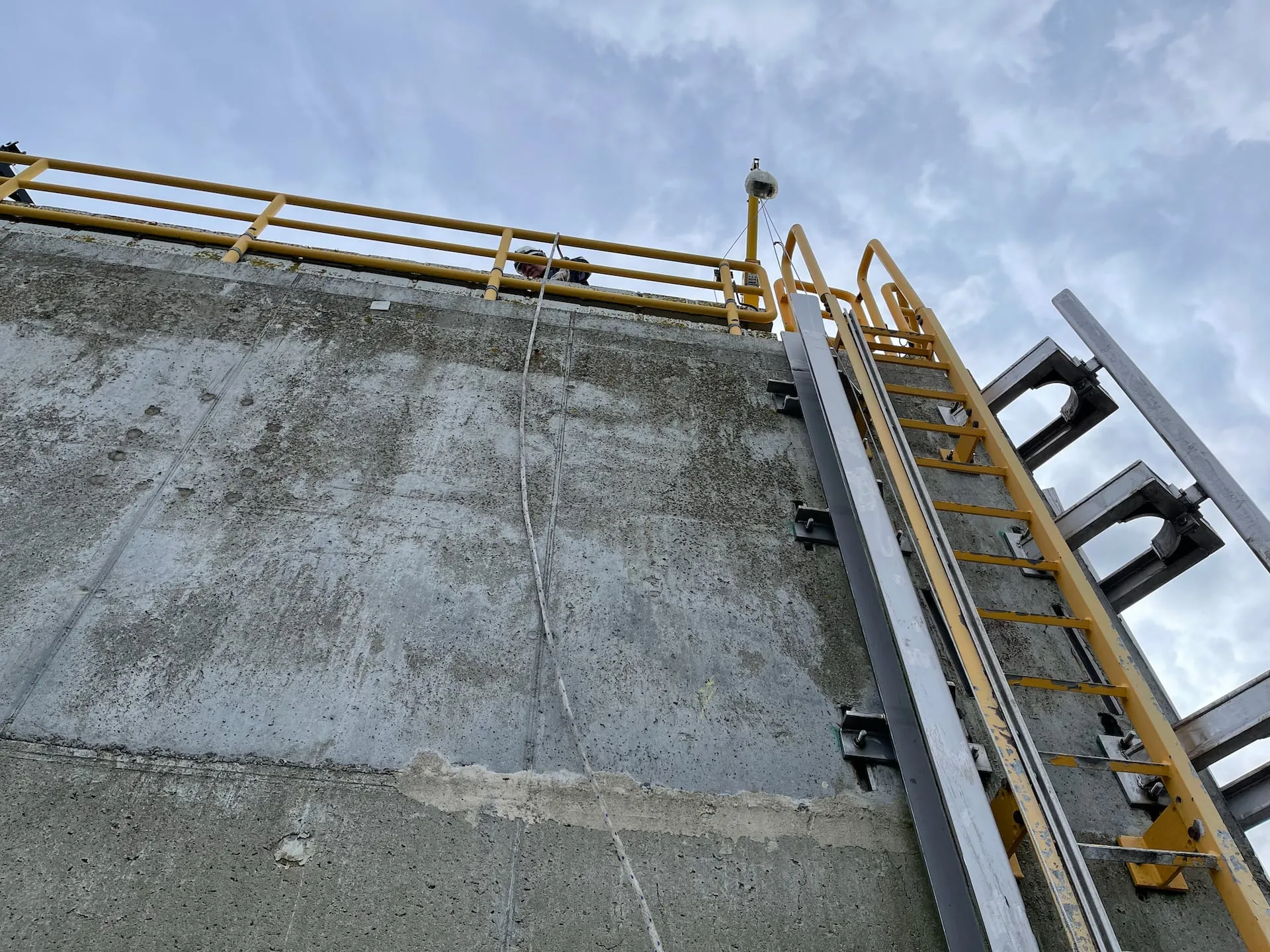 Kopterflug Inspektionsteam